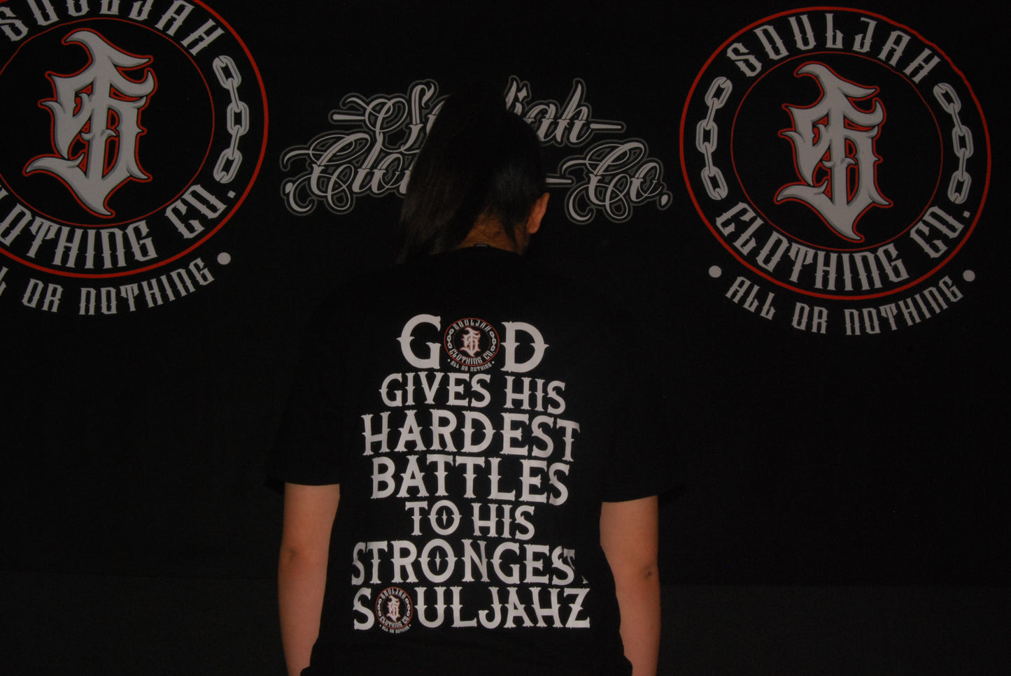 GOD GIVES HIS HARDEST BATTLES TEEZ