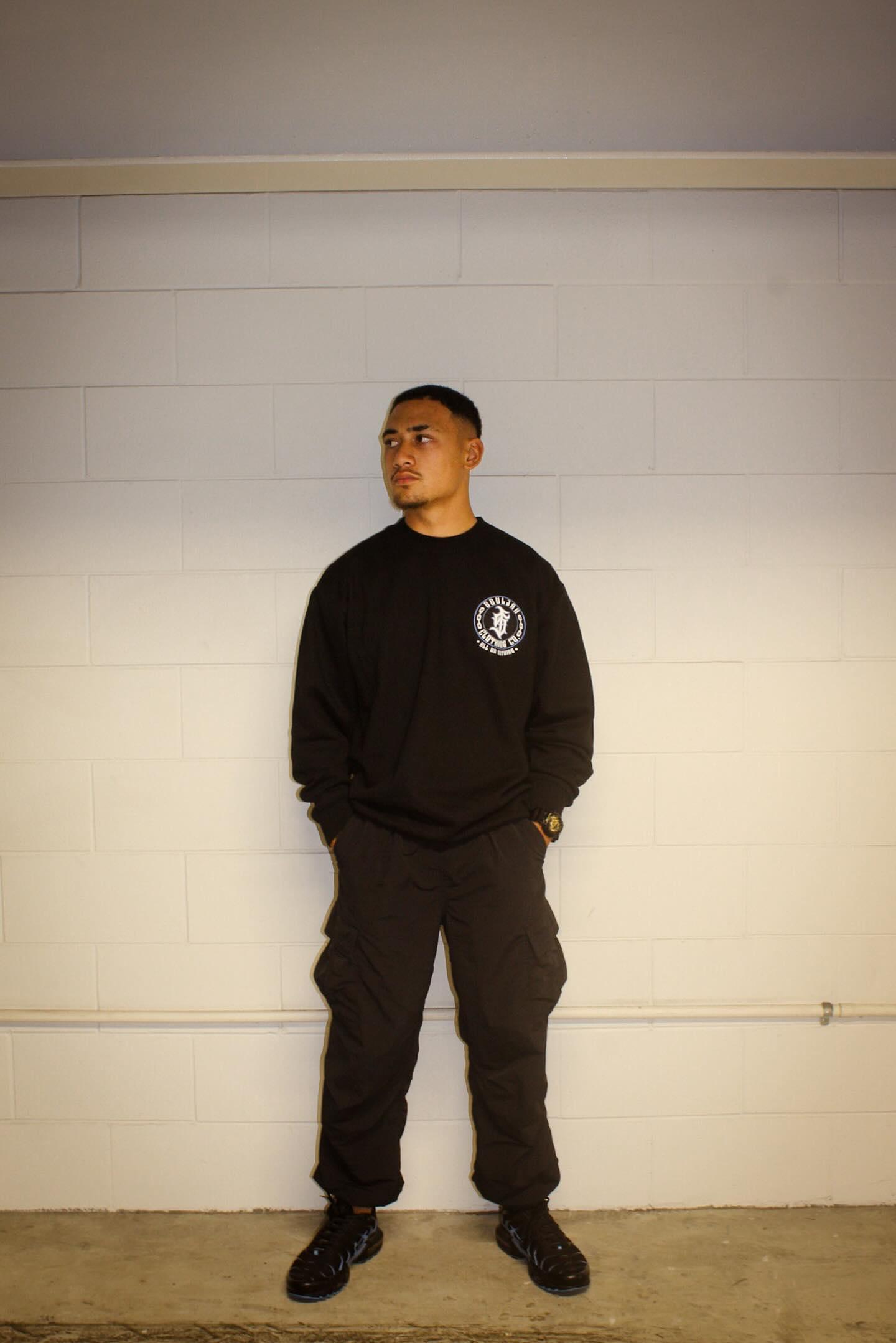 Souljah Clothing Co BLUE CREWNECKS