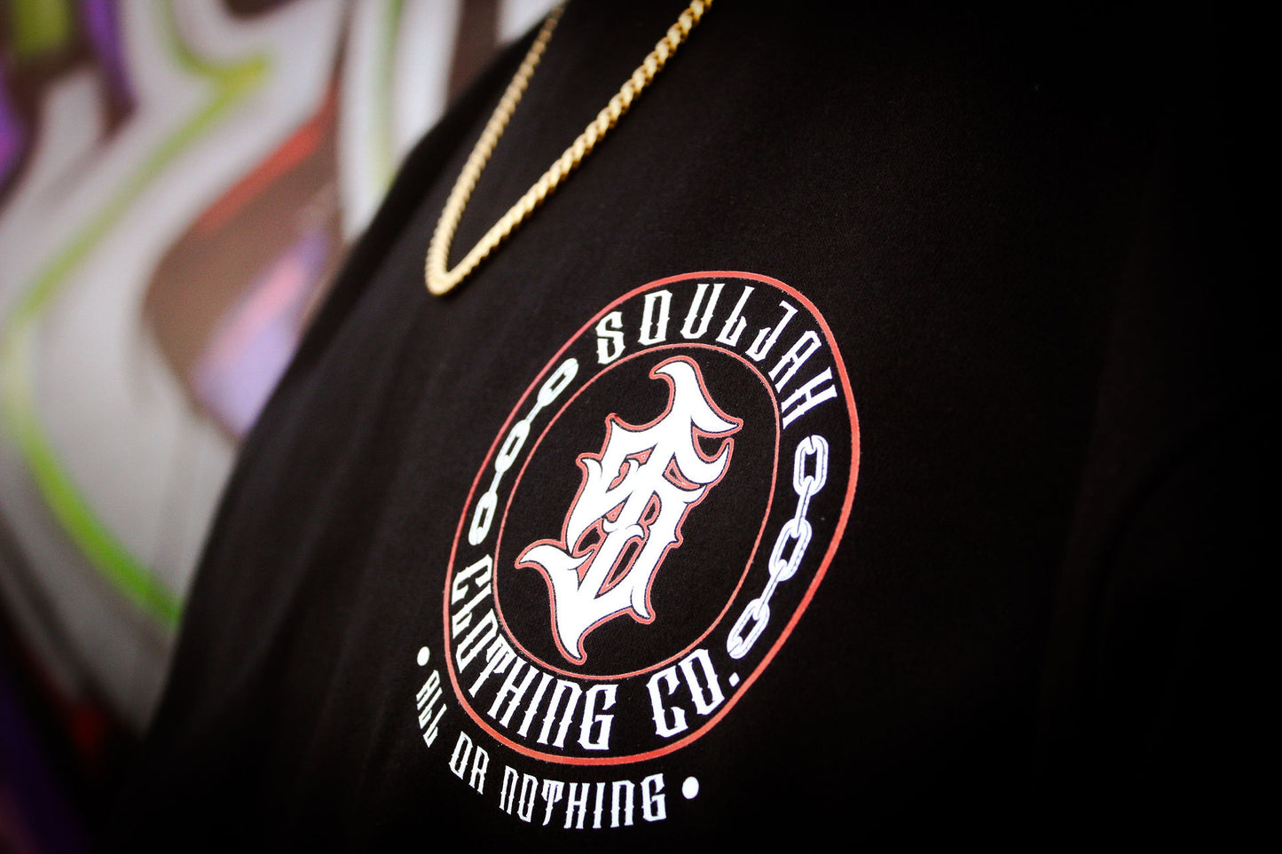 SOULJAH CLOTHING CO CREWNECKS RED