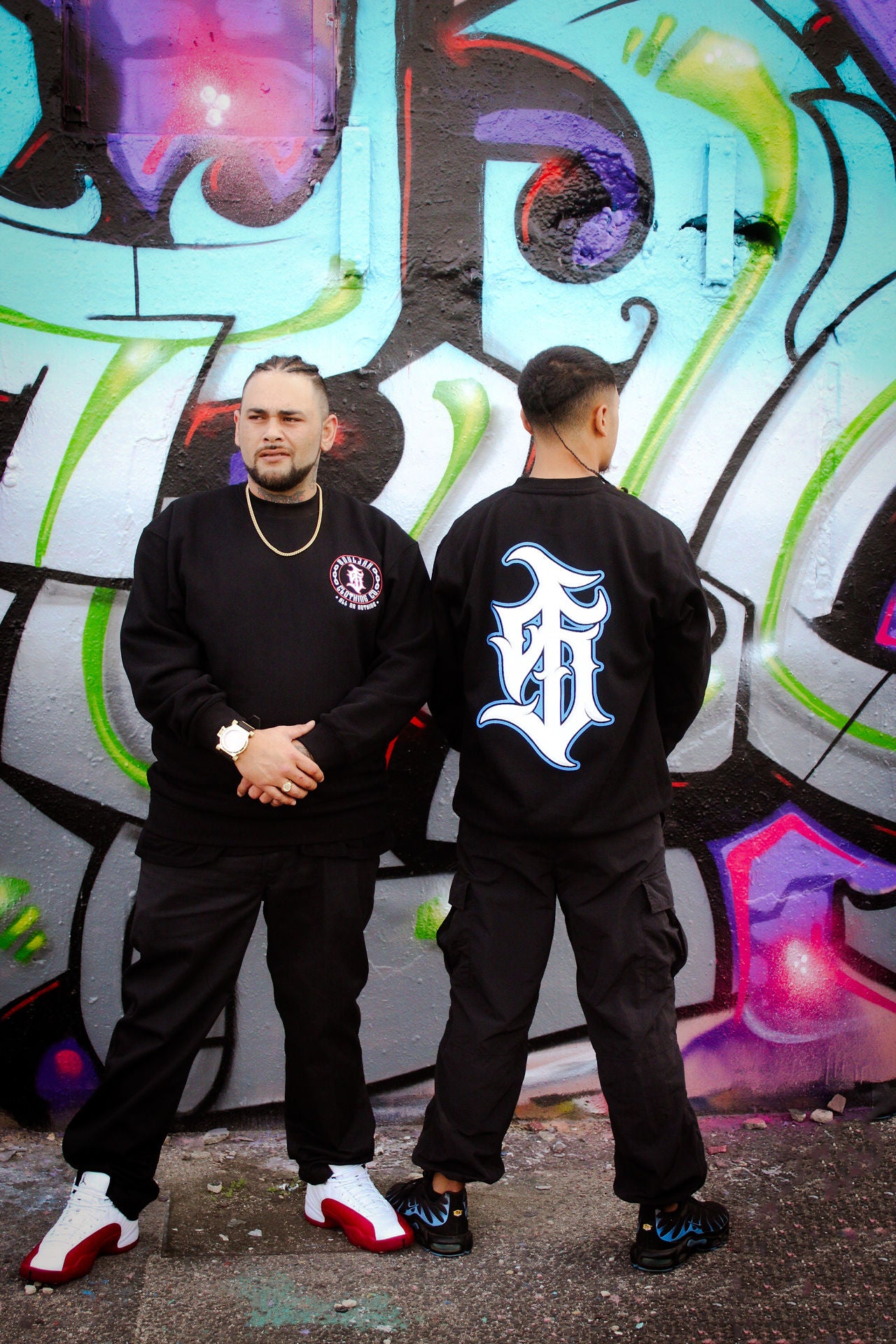 Souljah Clothing  Co BLUE CREWNECKS